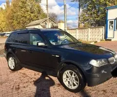 Bmw X3 I / E83 /, 2.5 AT, / 192 AG /, 4WD, 2004 m. laidos, rida 228 000 km - 2