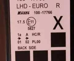 Priekinis keleivio pusės žibintas